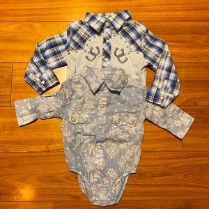 Wrangler onesies